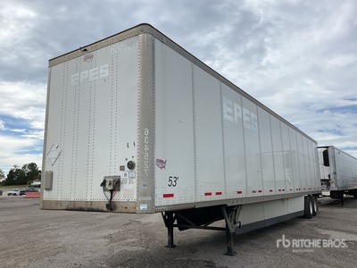 2015 Wabash DVCVHPC 53 ft x 102 in T/A Geschlossene Anhänger