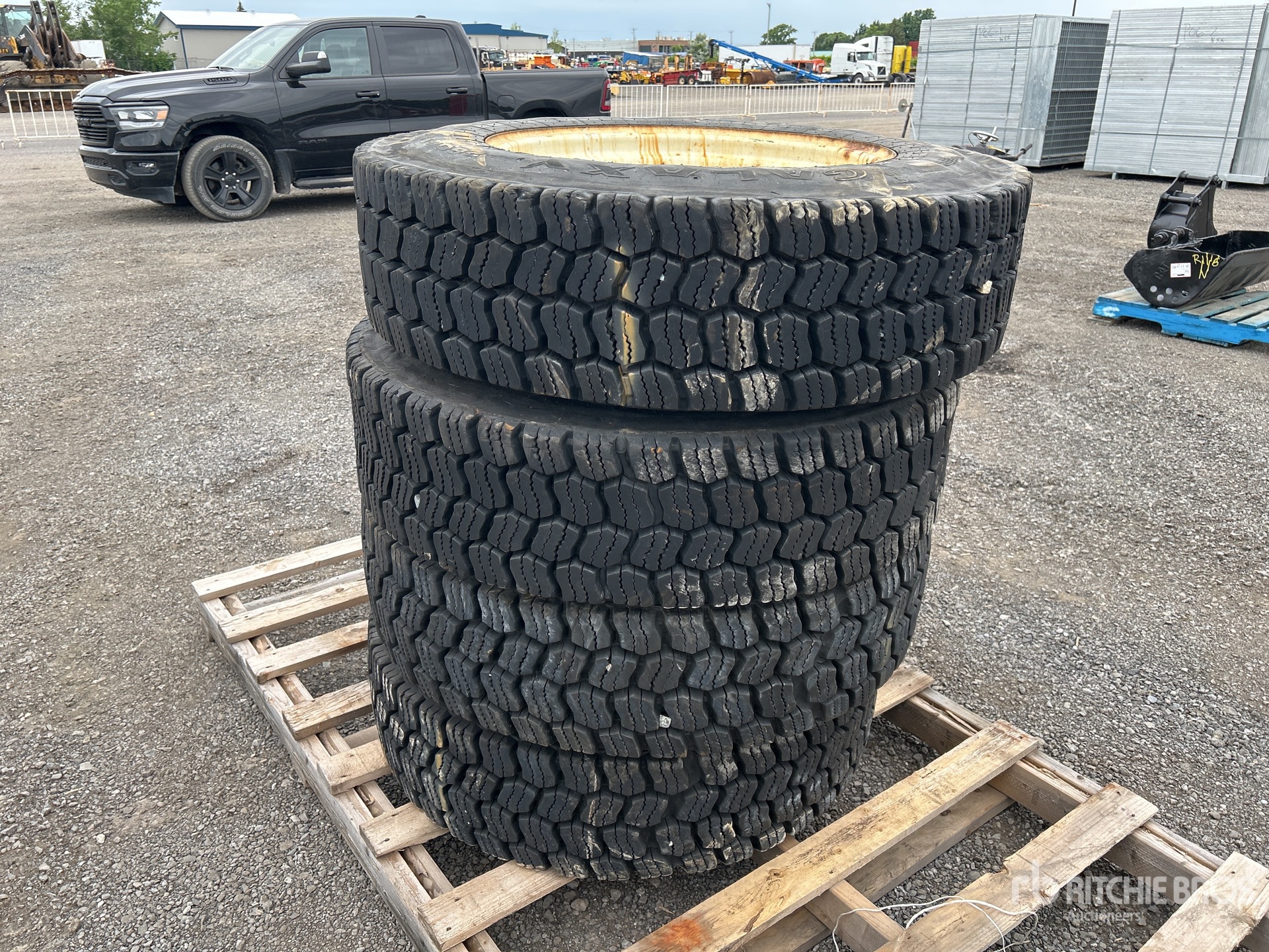 Quantity of (4) Galaxy 280/85R24 Tires
