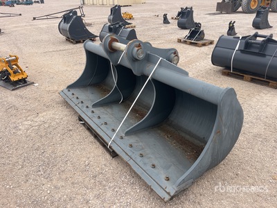 Strickland DB-35T 120 in V-Ditching Excavator Bucket - Fits Kobelco SK500 (Unused)