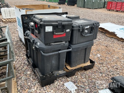 (8) Assorted Storage Cases