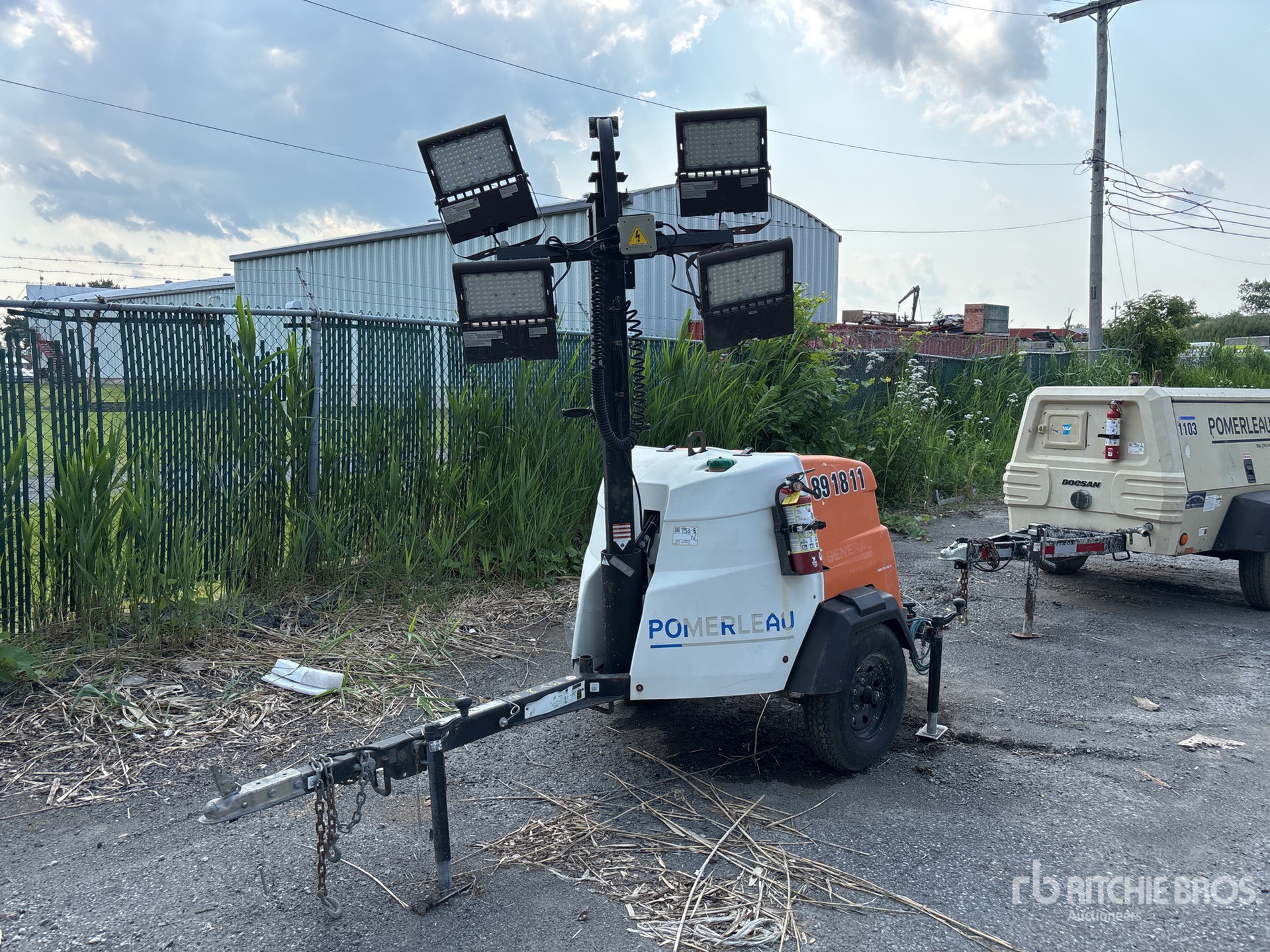 2018 Magnum Generac を見 Light Tower