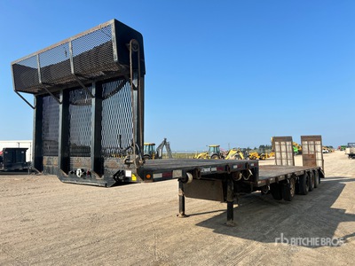 2004 JC Trailer Quad/A Step Deck Trailer