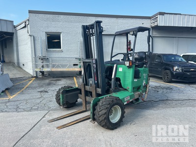 2016 Moffett M8 55.3PL 5500 lb 3x3 Truck Mounted Forklift