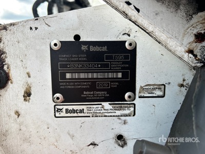 2019 Bobcat T595 Two-Speed Compact Track Loader