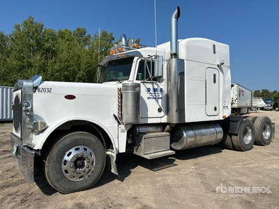 2004 Peterbilt 379 6x4 Cabeza Tractora Cabina Dormitorio