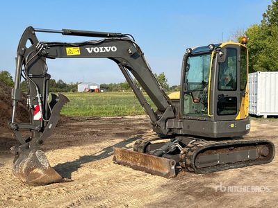 2018 Volvo ECR58D を見 Mini Excavator