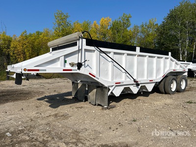 1981 Arnes 32 ft T/A Belly Dump Trailer