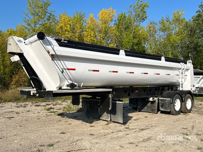 2007 Midland 29 ft T/A End Dump Trailer