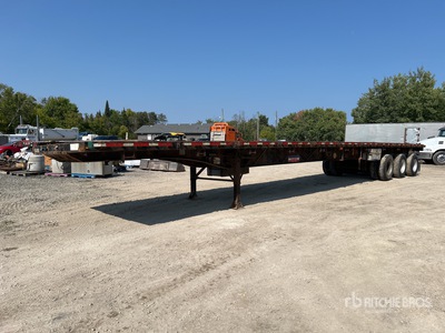 2014 Clark 53 ft Tri/A Flatbed Trailer