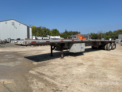 2003 Manac 48 ft T/A Flatbed Trailer