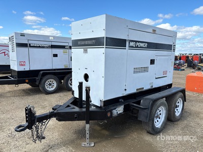 2006 Whisperwatt DCA70SSI 56 kW Mobile Generador
