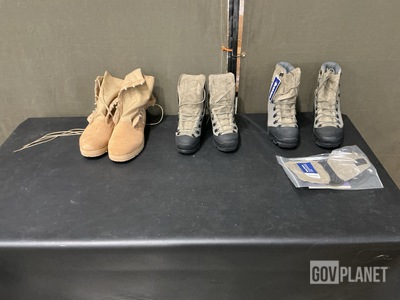 (34) Pairs of Assorted Boots