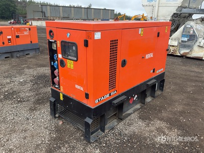 2019 JCB  G36RS 36 kVA Skid-Mounted Generador