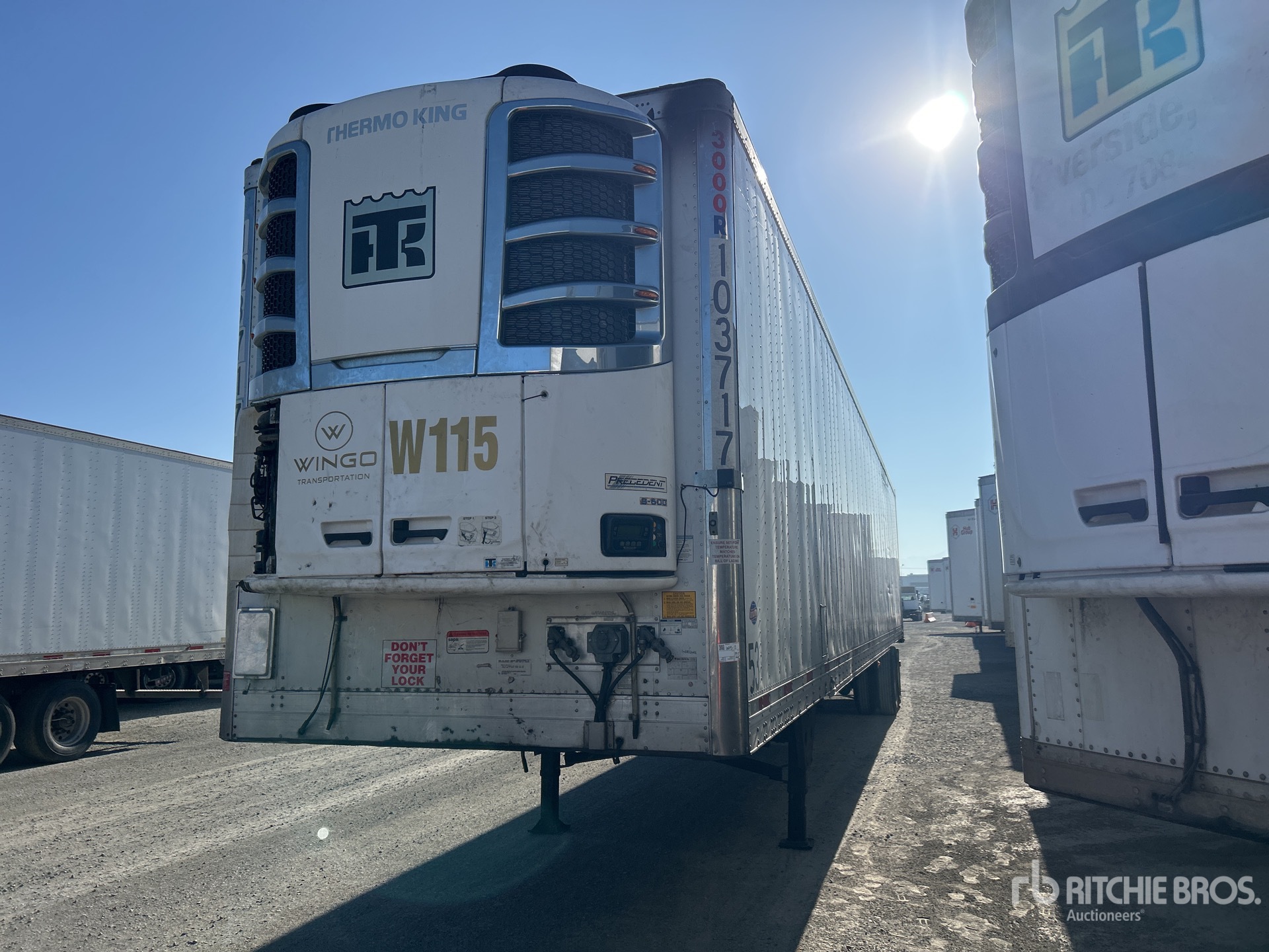 2018 Utility VS2RA 53 ft x 102 in T/A Refrigerated Trailer