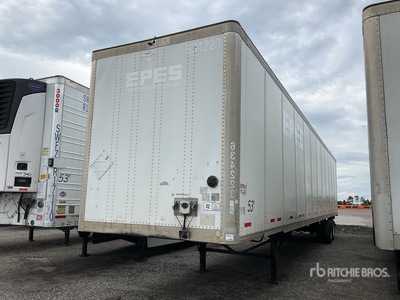2014 Wabash DVCVHPC 53 ft x 102 in T/A Van Trailer