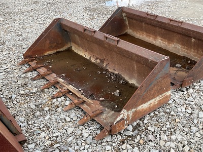 80 in Digging Skid Steer Bucket