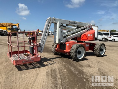 2016 Snorkel A46JRT 4WD Diesel Articulating Boom Lift