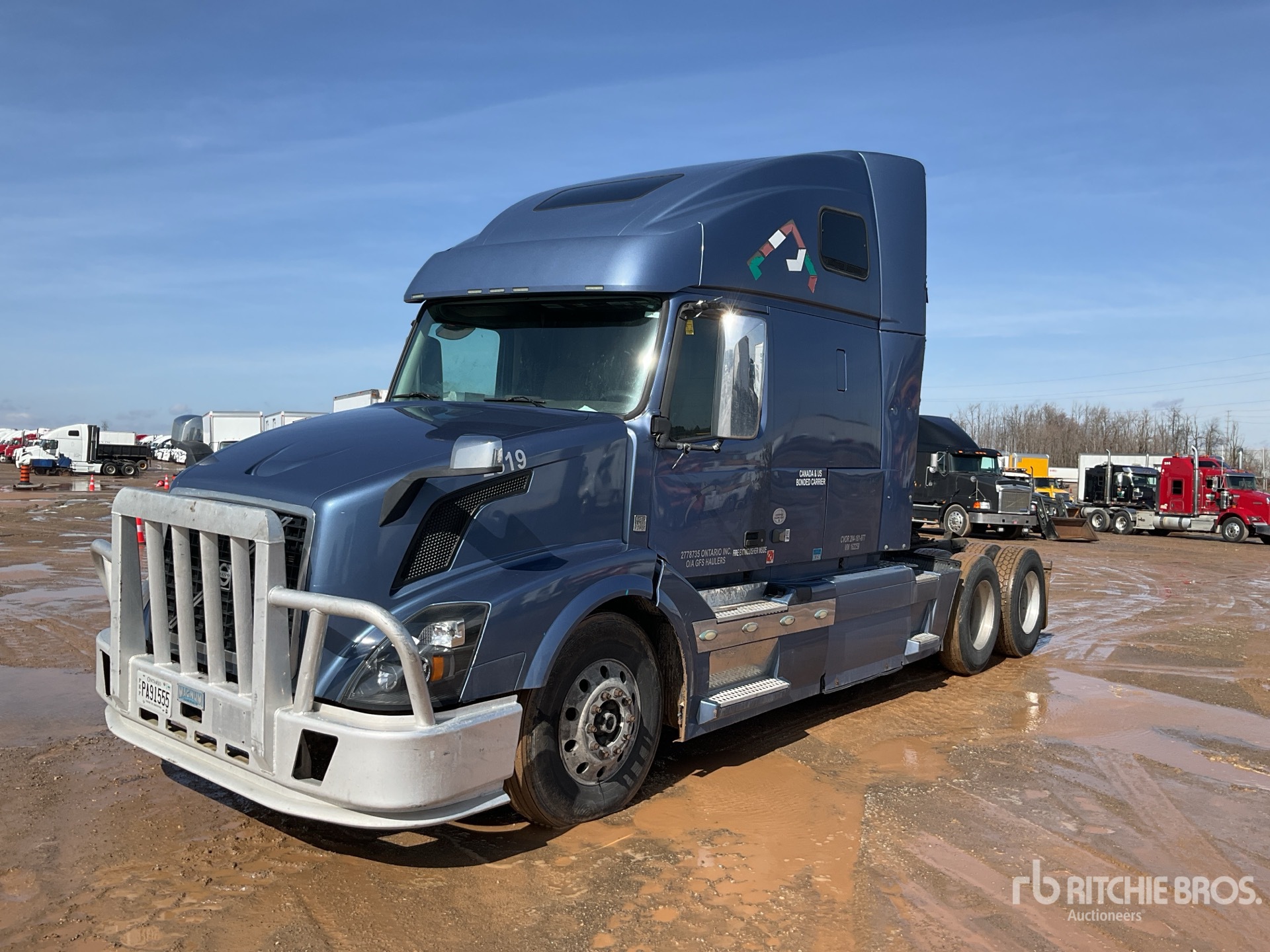 2014 Volvo VNL670 6x4 T/A Sleeper Truck Tractor