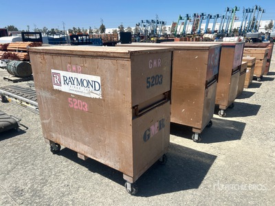 Quantity of (3) Job Site Box