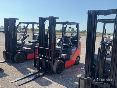 2013 Toyota 8FGCU25 4500 lb Cushion Tire Forklift