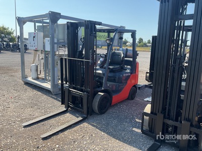 2012 Toyota 8FGCU25 4500 lb Cushion Tire Forklift