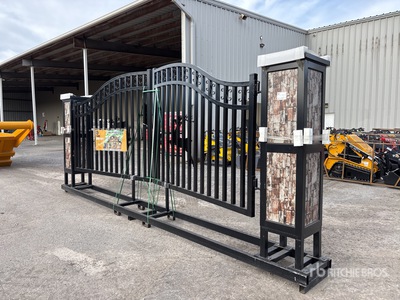 2025 Suihe NFG-20FB-3 20 ft Wrought Iron Bi-Parting Farm Einfahrtstor (Unused)