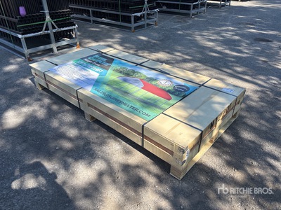 2025 Suihe M122009P 12 ft x 20 ft Light Steel Carport (Unused)