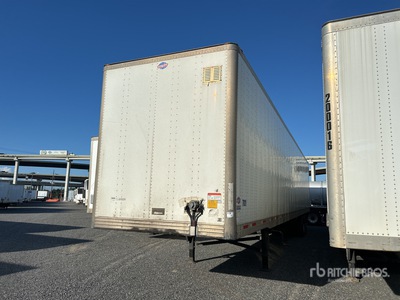 2015 Utility VS2DX 53 ft x 102 in Sliding T/A Van Trailer