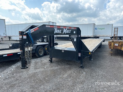 2025 Trailmax TRD54T 40 ft T/A Gooseneck Rimorchio per attrezzatura