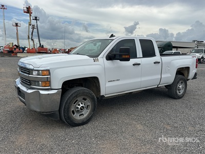 2015 Chevrolet Silverado 2500HD 4x4 Extended Cab Ophalen