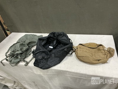 (14) Compression Stuff Sacks, (47) Individual Bags & Assorted Items
