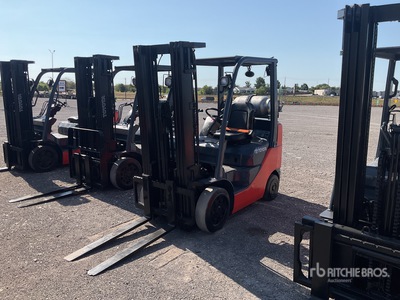 2019 Toyota 8FGCU25 4500 lb Cushion Tire Forklift