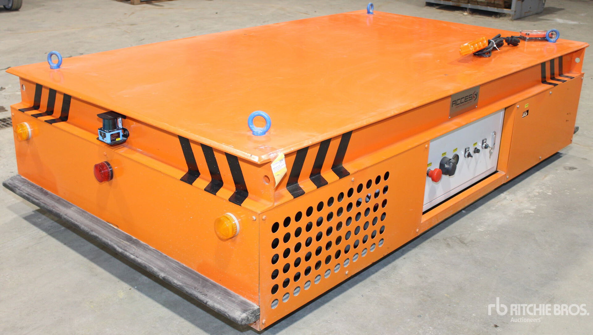 Yosou KPXW-10 58 Inch x 97 Inch 10 Ton Electric Transfer Cart (Unused)