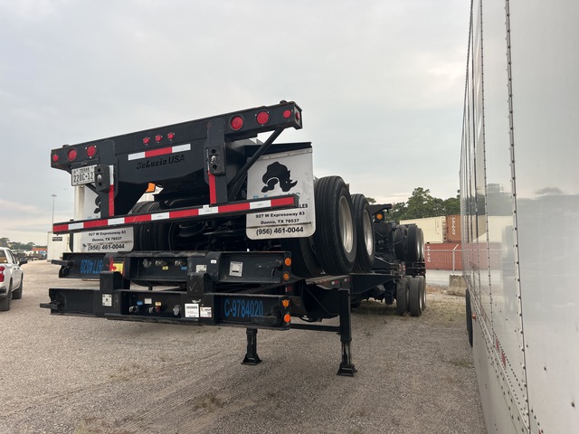 Quantity of (3) 2023 DeLucio C4020 T/A Container Trailer Quantity of (3) 2023 DeLucio C4020 T/A Container Trailer