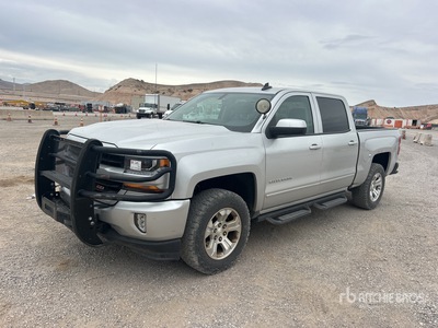 2018 Chevrolet Silverado 1500 4x4 Crew Cab بيك اب