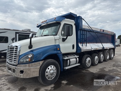2017 Freightliner Cascadia 125 12x4 Simple 16 Vijfassige kiepwagen