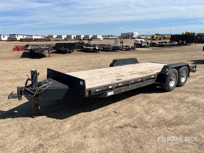 2019 Precision 20 ft T/A Equipment Trailer