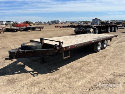 2013 SWS 20 ft T/A Equipment Trailer