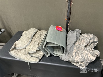 (16) Wet Weather Poncho Liners, (14) Bivy Covers & Assorted Items