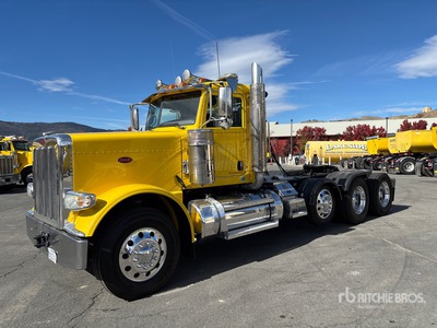 2015 Peterbilt 389 Tri/A Day Cab Truck Tractor