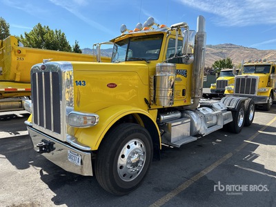 2015 Peterbilt 389 6x4 T/A Day Cab Truck Tractor