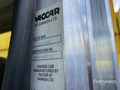 2016 Peterbilt 389 8x4 Conjunto de Transferencia