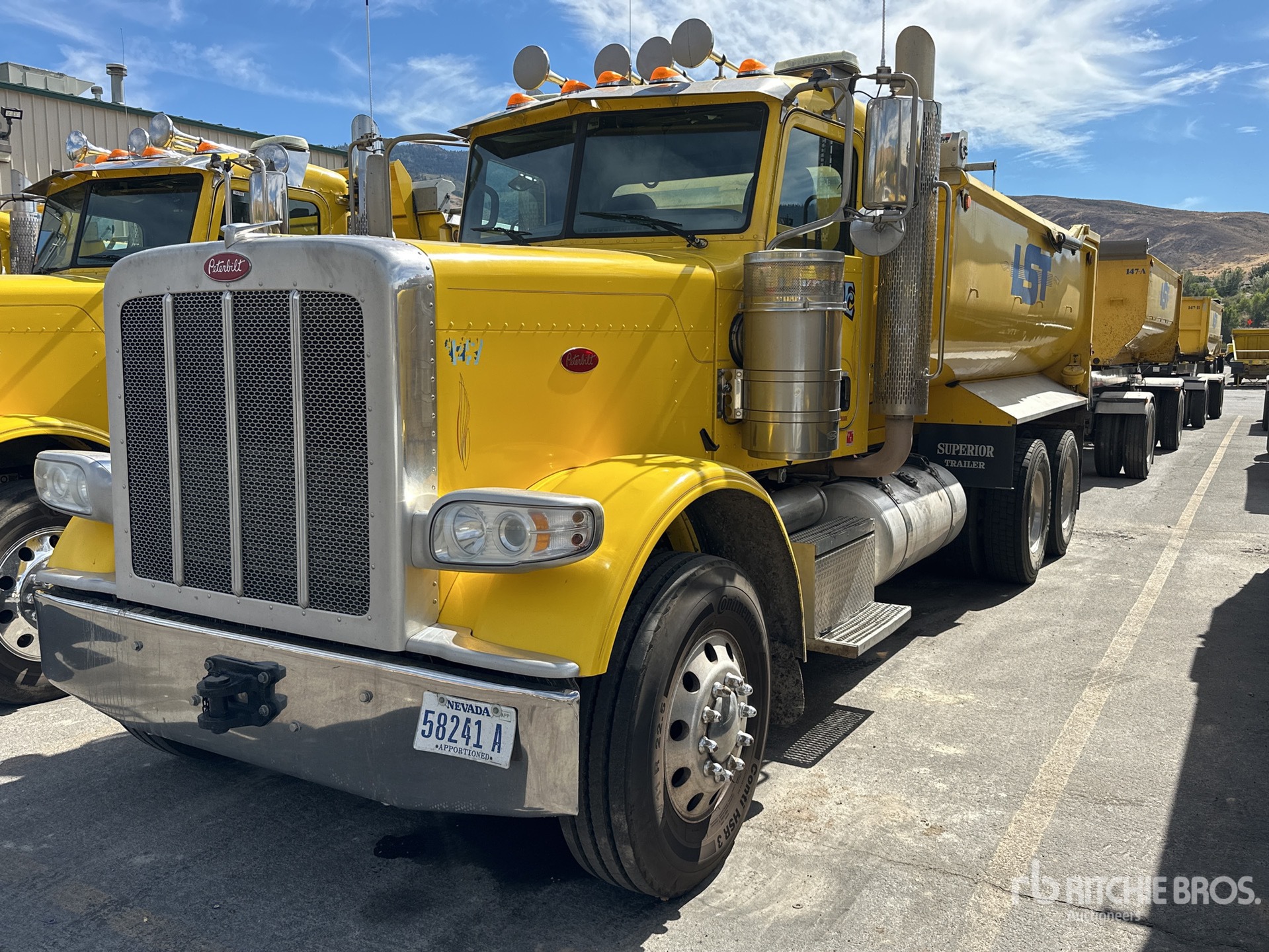 2016 Peterbilt 389 6x4 Transfer Set