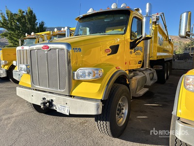 2022 Peterbilt 567 6x4 Tri/A Dump Truck
