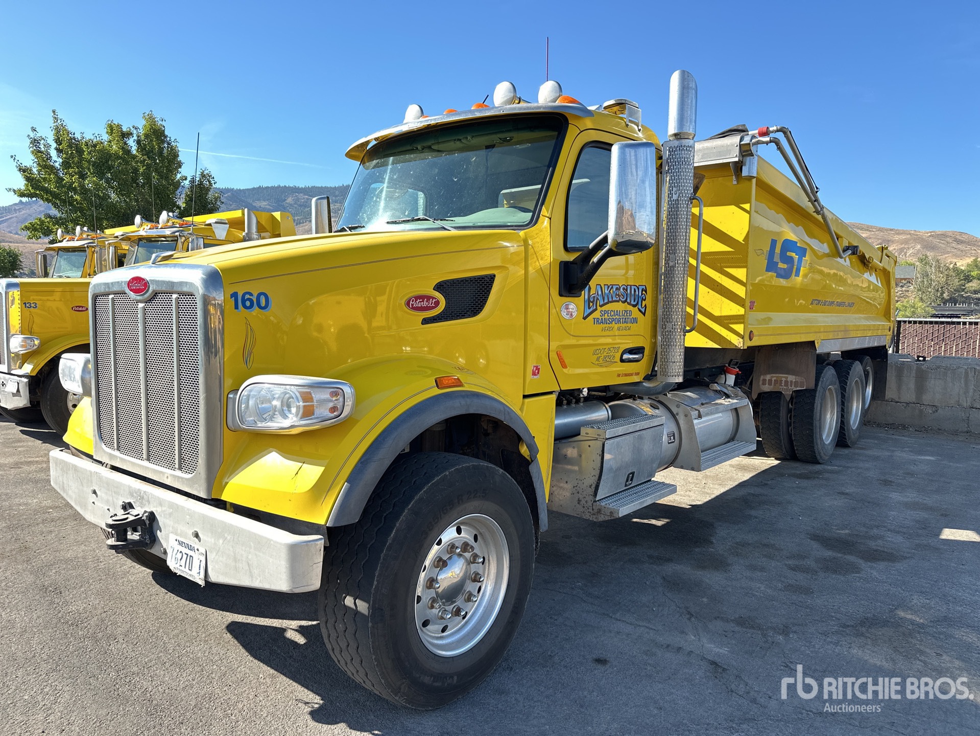 2022 Peterbilt 567 6x4 Tri/A Dump Truck