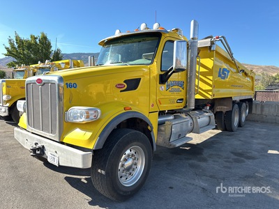 2022 Peterbilt 567 6x4 Tri/A Dump Truck