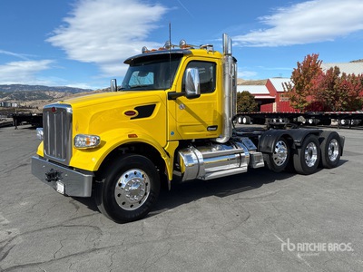 2023 Peterbilt 567 8x4 Tri/A Day Cab Truck Tractor