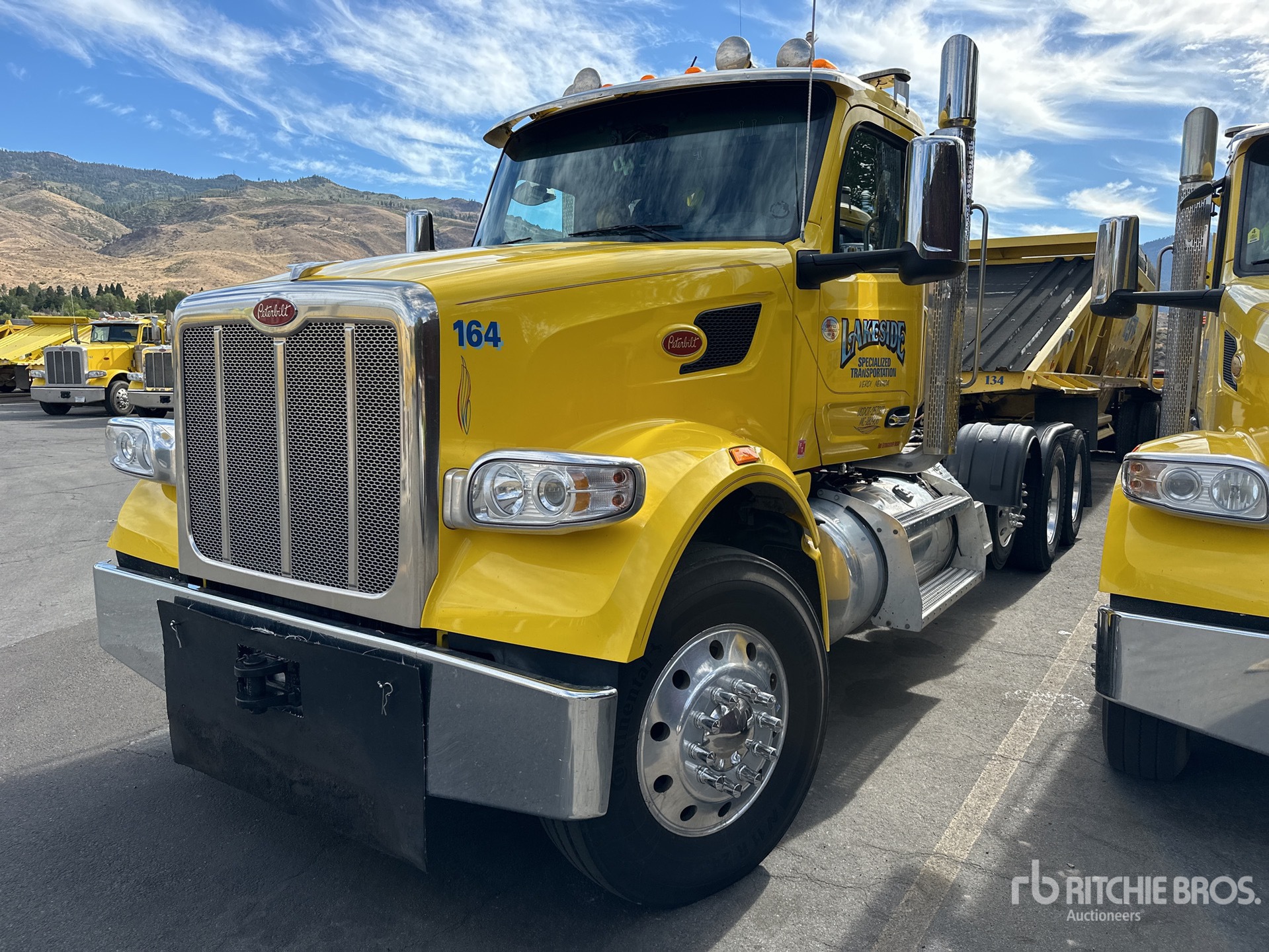 2023 Peterbilt 567 8x4 Tri/A Day Cab Truck Tractor