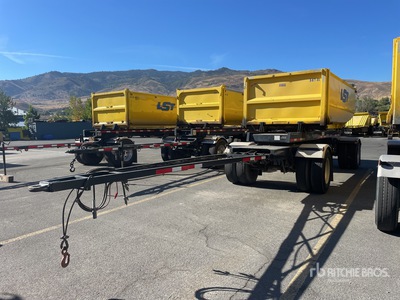 2015 Superior RD500 2/Axle Pup Transfer Trailer