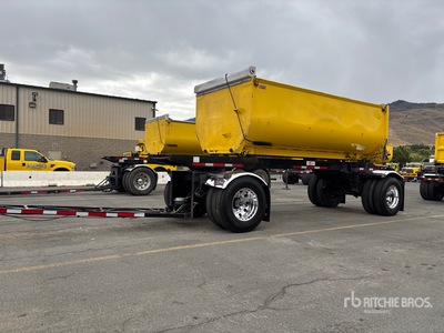 2015 Superior RD500 T/A Turntable Sliding Transfer Trailer